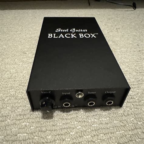 Steel Guitar Black Box Tube Preamplifier 